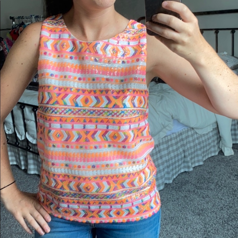 Sequin Tank